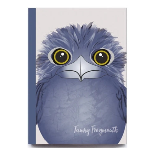 Gilli Stationery Gilli Stationery Journal - A5, Ruled, Tawny Frogmouth