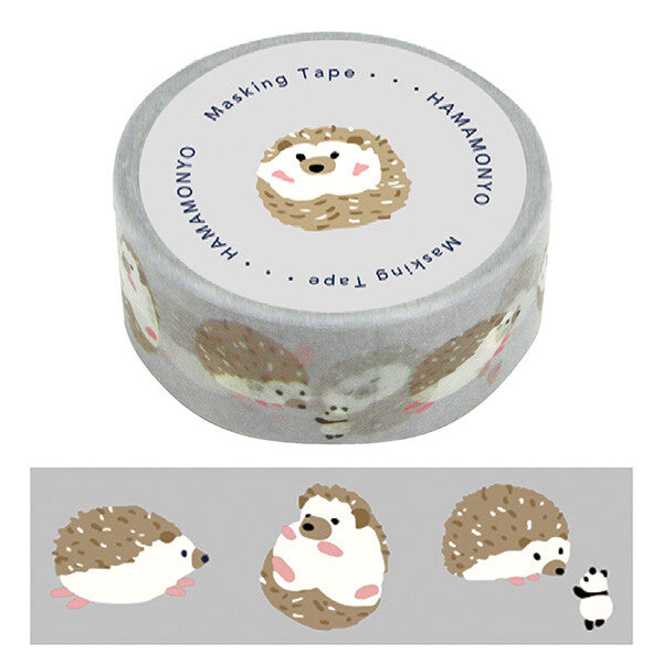Hamamonyo Hamamonyo Washi Tape - Hedgehog