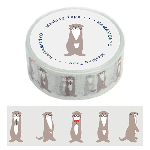 Hamamonyo Hamamonyo Washi Tape - Otter