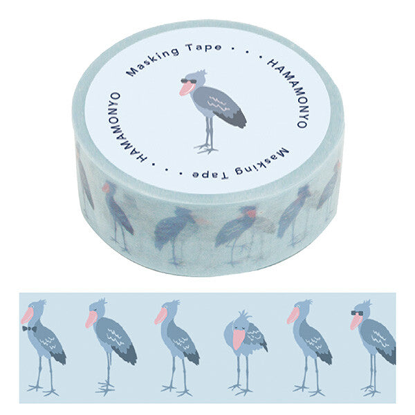Hamamonyo Hamamonyo Washi Tape - Shoebill