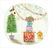 Hello Sunday Charity Christmas Boxed Christmas Cards - Curious Cat