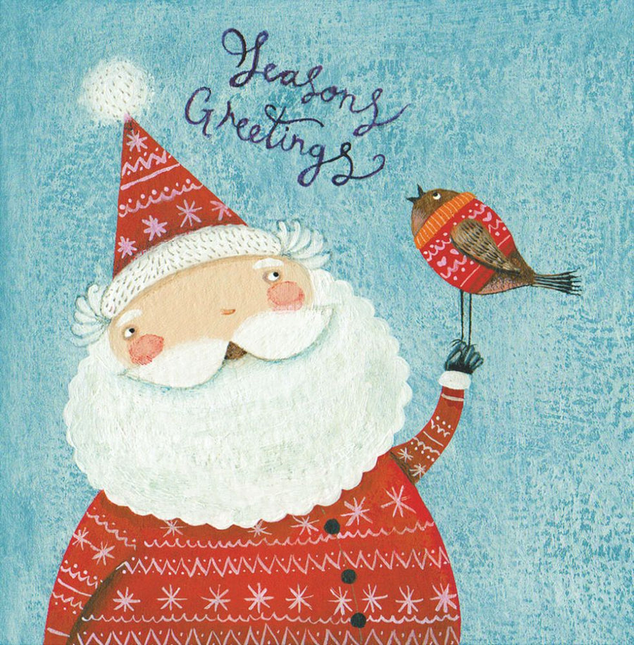 Hello Sunday Charity Christmas Boxed Christmas Cards - Santa