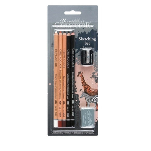 Herbin Cretacolor Sketching Pencils - set of 5