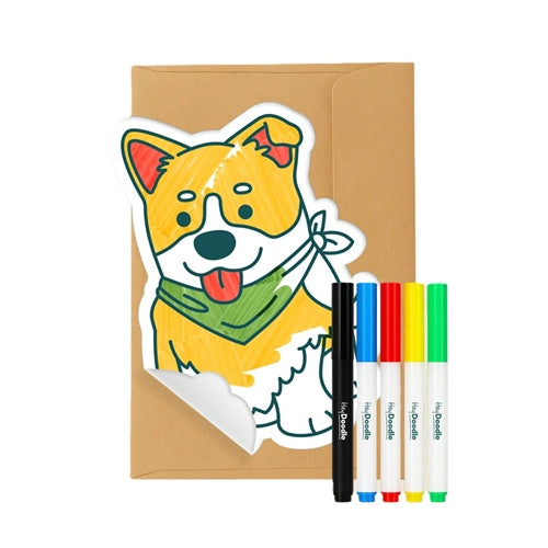 Hey Doodle Hey Doodle Forever Greeting Card - Dennis the Dog