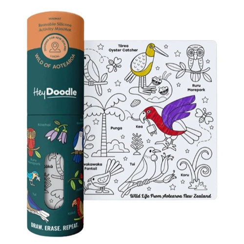 Hey Doodle Hey Doodle Mini Reusable Mat - Wild of Aotearoa