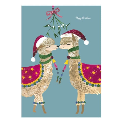 Hutch Cassidy Hutch Cassidy Christmas Card - Alpacas