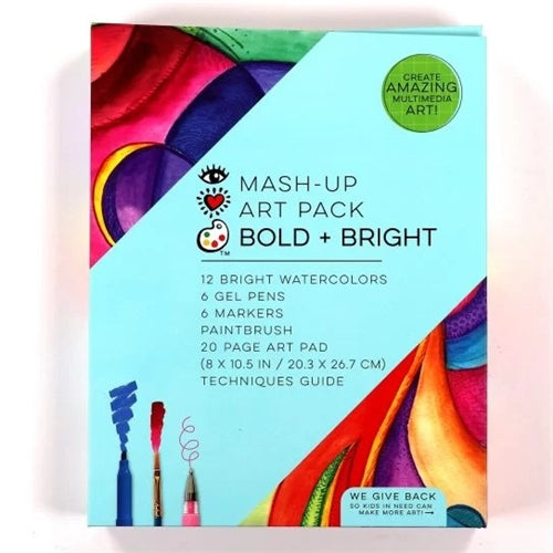 I Heart Art I Heart Art Journal - Mash Up Art Pack, Bold & Bright