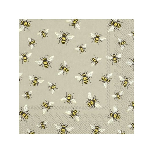 IHR - Ideal Home Range IHR Napkin - Cocktail, Lovely Bees