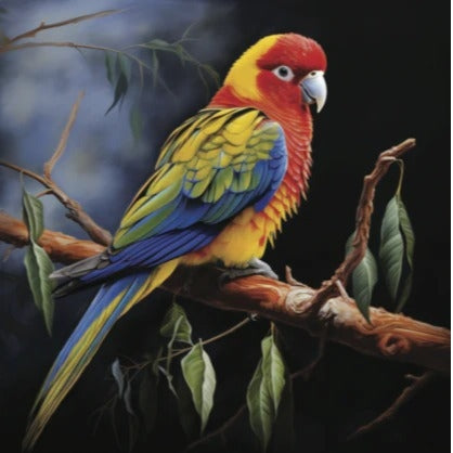 ikonink Ikonink Greeting Card - Australian Natives Series, Eastern Rosella