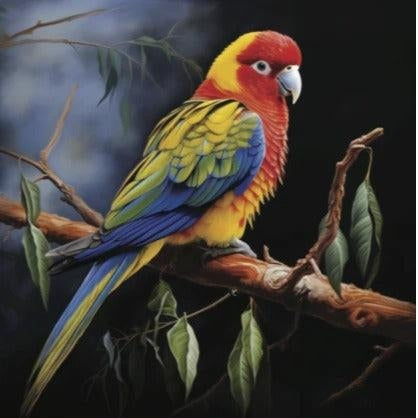 ikonink Ikonink Greeting Card - Eastern Rosella