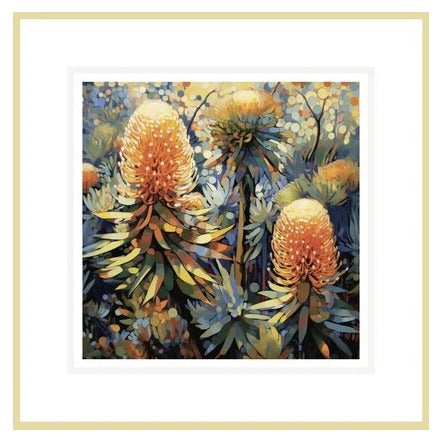 ikonink Ikonink Greeting Card - Iconic Flora Series, Banksia Cuneata