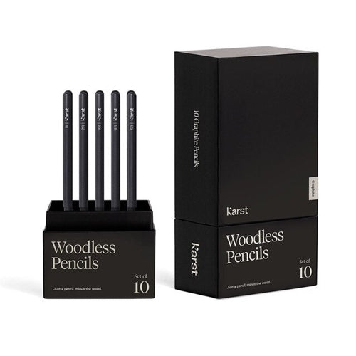 Karst Stone Paper Karst Woodless Graphite Pencils - Set of 10