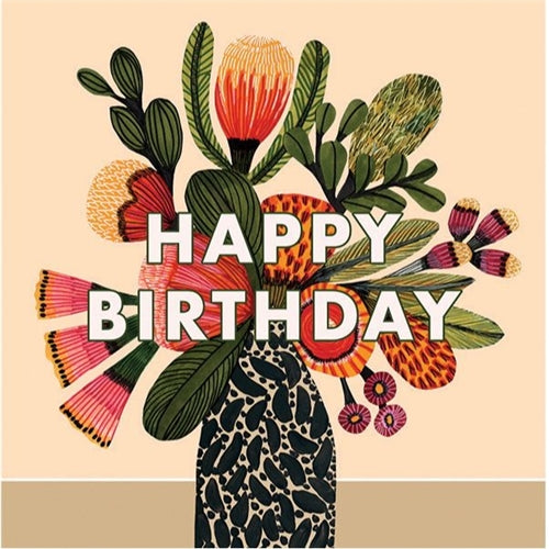 Kirsten Katz Kirsten Katz Birthday Card - Flower Vase