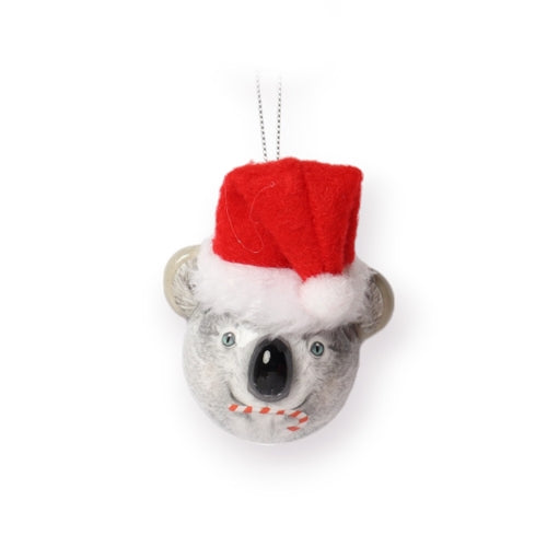 La La Land La La Land 3D Bauble - Candy Cane Koala