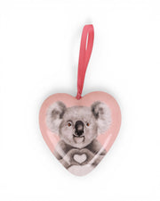 La La Land La La Land 3D Bauble - Heart Koala