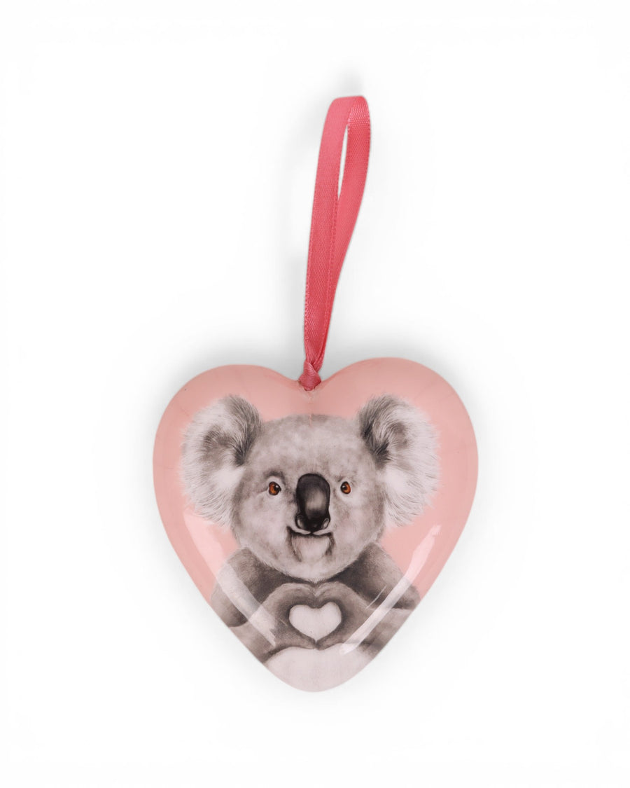 La La Land La La Land 3D Bauble - Heart Koala