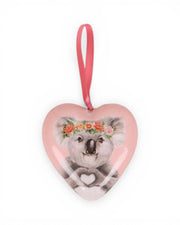 La La Land La La Land 3D Bauble - Heart Koala