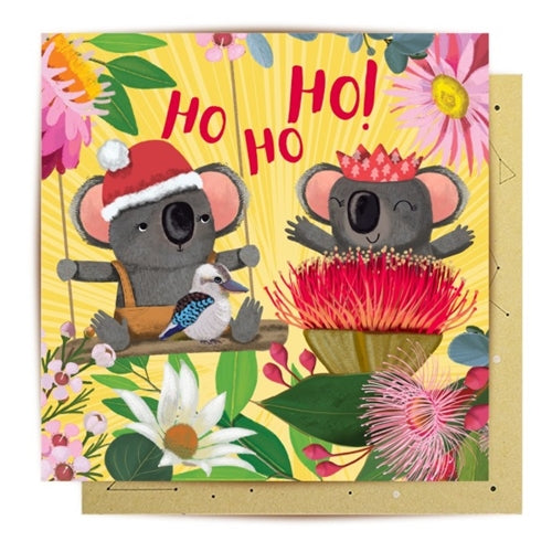 La La Land La La Land Christmas Card - Festive Koalas