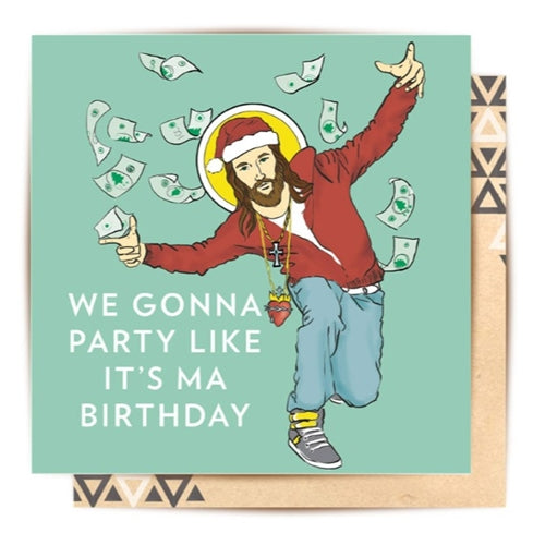 La La Land La La Land Christmas Card - Gangster Jesus