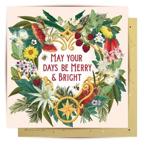 La La Land La La Land Christmas Card - Merry and Bright Christmas