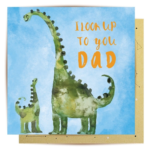 La La Land La La Land Father's Day Card - I Look Up to You Dad