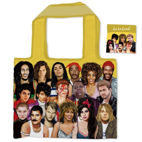 La La Land La La Land Foldable Shopping Bag - Tribute Artists Music Edition