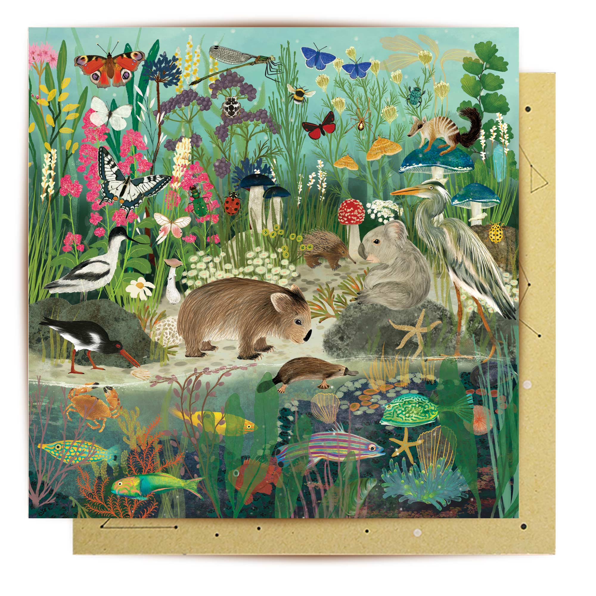 La La Land La La Land Greeting Card - Coastal Calling