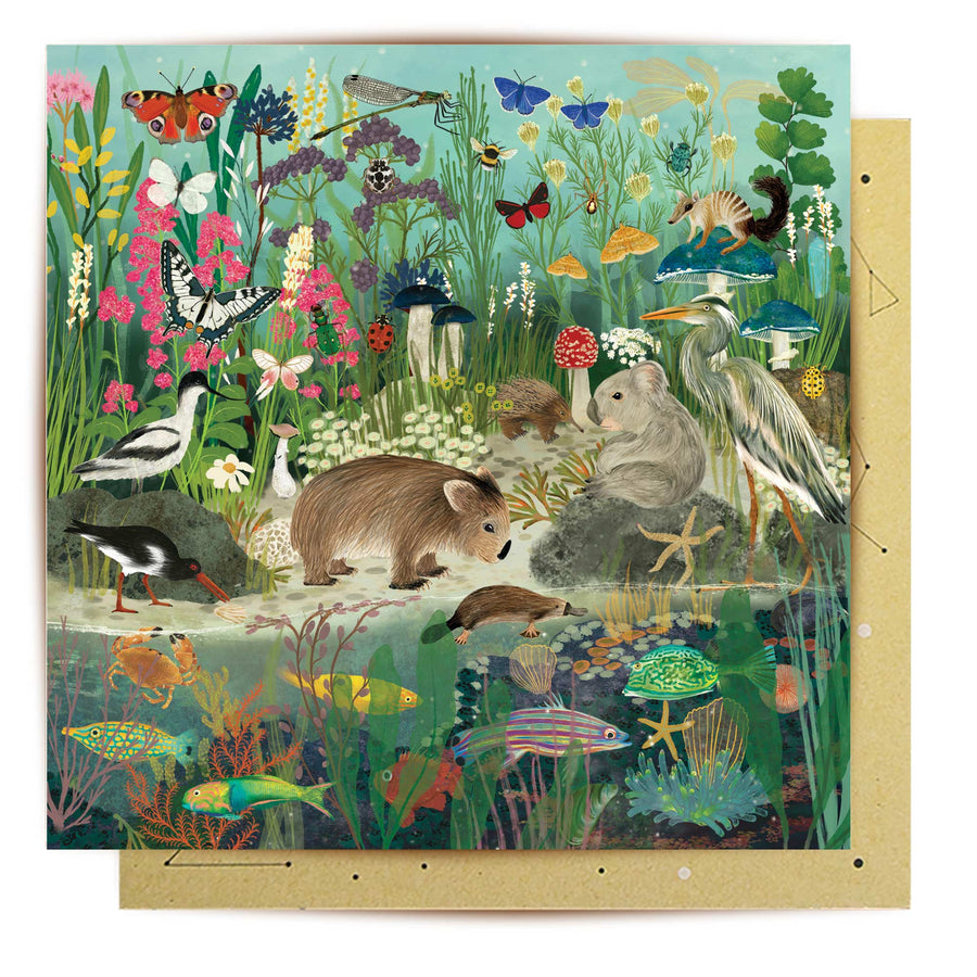 La La Land La La Land Greeting Card - Coastal Calling