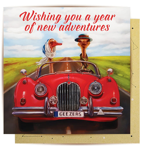 La La Land La La Land Greeting Card - Years of New Adventures