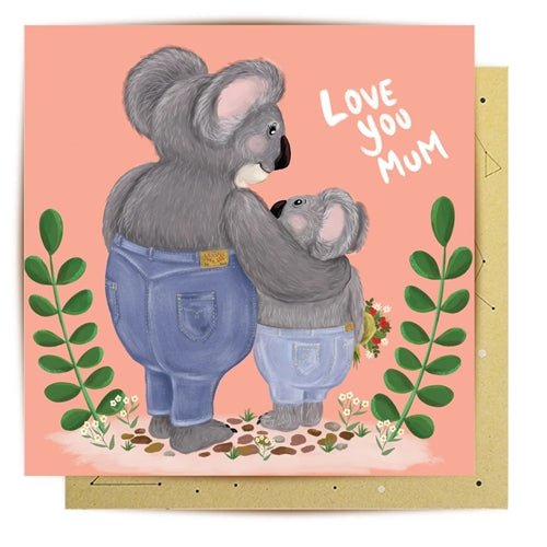 La La Land La La Land Mother's Day Card - Koala Jeans