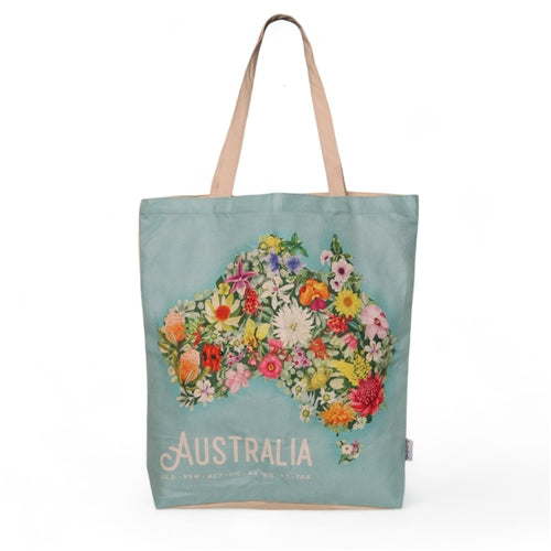 La La Land La La Land Shopping Tote Bag - Australia Map