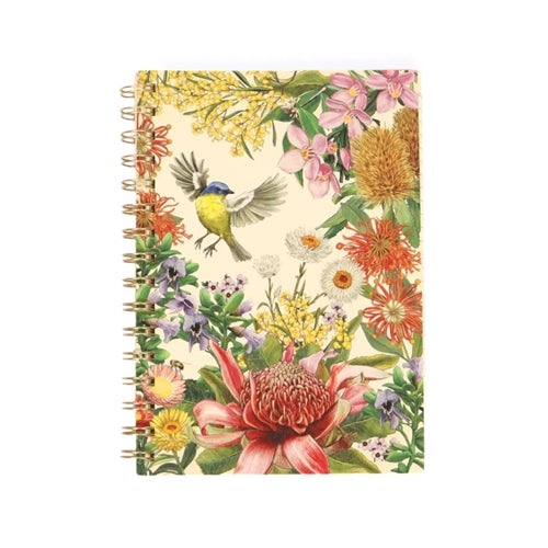 La La Land La La Land Spiral Notebook - A5, Ruled, Botanical Blooms