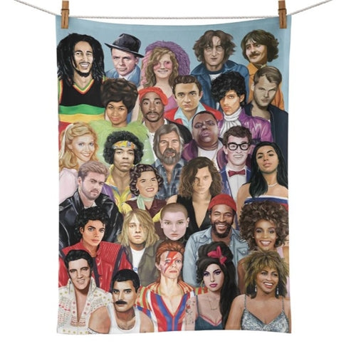 La La Land La La Land Tea Towel - Tribute Artists Music Edition