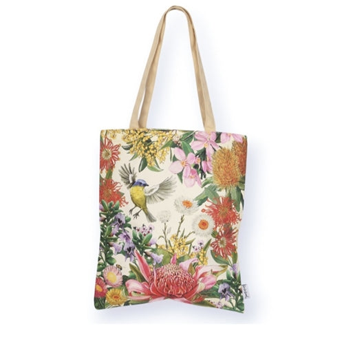 La La Land La La Land Tote Bag - Botanical Blooms Flowers