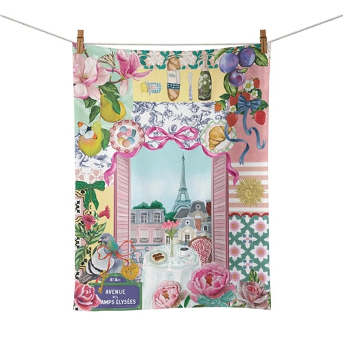 La La Land Tea Towel Je t'aime Paris