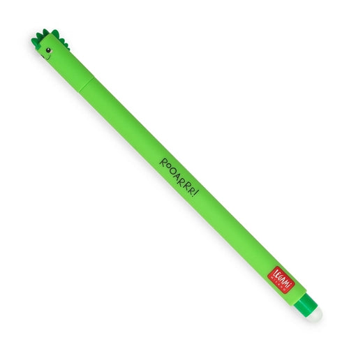 Legami Legami Erasable Pen - Dinosaur, Green Ink