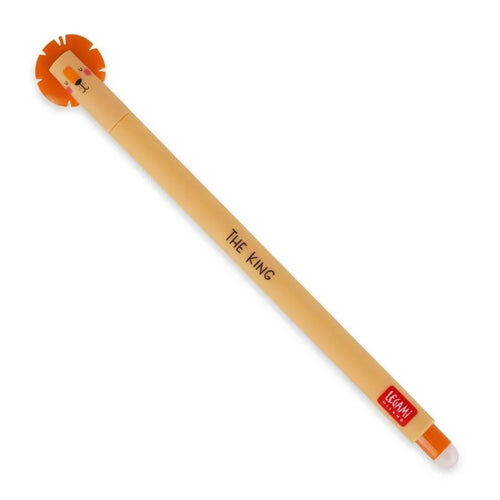 Legami Legami Erasable Pen - Lion, Orange Ink