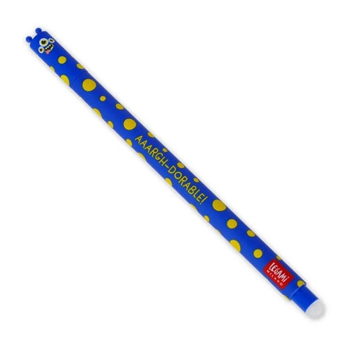 Legami Legami Erasable Pen - Monster, Blue Ink