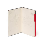 Legami Legami My Notebook - Ruled, Medium, Red Passion