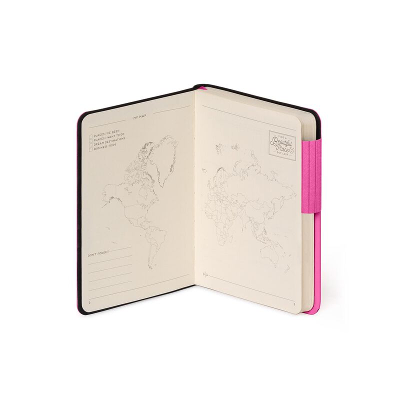 Legami Legami My Notebook - Ruled, Small, Bougainvillea Pink