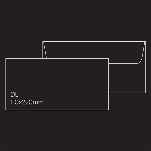 Lessebo DL Envelope (110 x 220mm) - Lessebo Pitch, Pack of 10