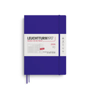 Leuchtturm1917 2026 Leuchtturm 16-Month Monthly Planner + Notebook - B5+, Softcover, Ink