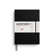 Leuchtturm1917 2026 Leuchtturm "Master" Daily Planner - A4+, Hardcover, Black