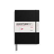 Leuchtturm1917 2026 Leuchtturm Weekly Planner + Notebook - A4+, Hardcover, Black