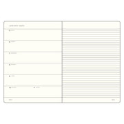 Leuchtturm1917 2026 Leuchtturm Weekly Planner + Notebook - A5, Hardcover, Navy