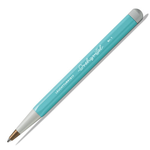 Leuchtturm1917 Leuchtturm 'Drehgriffel' Ballpoint Pen - Aquamarine, Black Ink