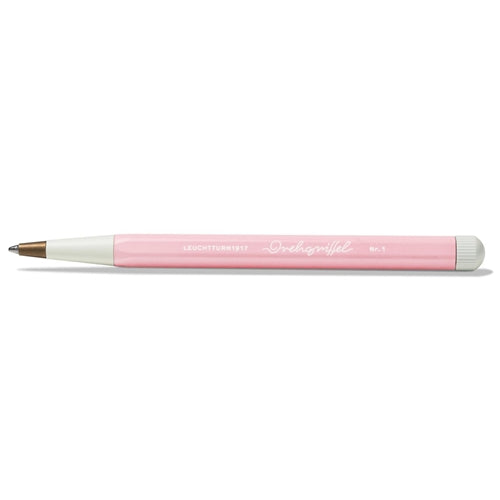 Leuchtturm1917 Leuchtturm 'Drehgriffel' Ballpoint Pen - Powder Pink, Black Ink