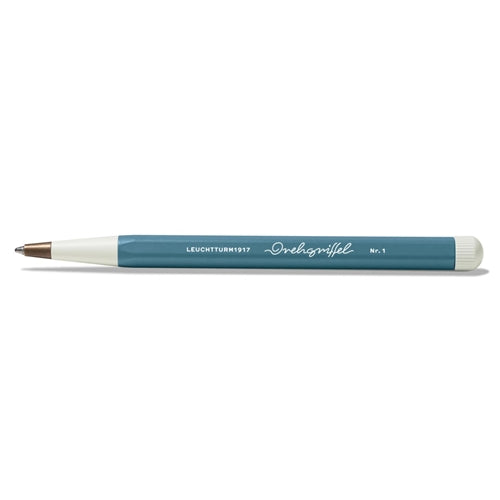 Leuchtturm1917 Leuchtturm 'Drehgriffel' Ballpoint Pen - Stone Blue, Black Ink