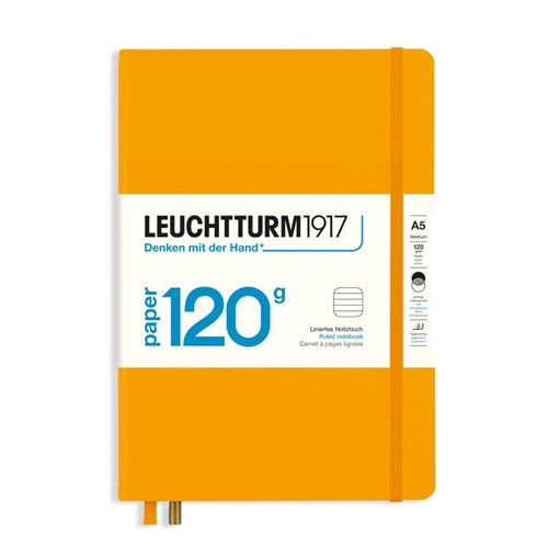 Leuchtturm1917 Leuchtturm1917 120g Edition Notebook - Ruled, A5, Rising Sun