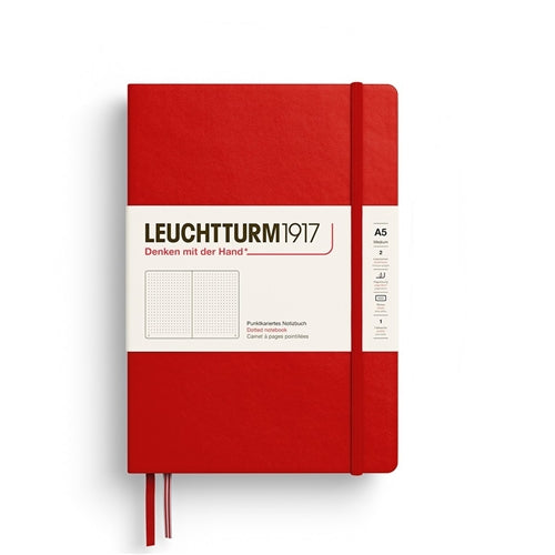 Leuchtturm1917 Leuchtturm1917 Notebook - Dotted, A5, Cherry
